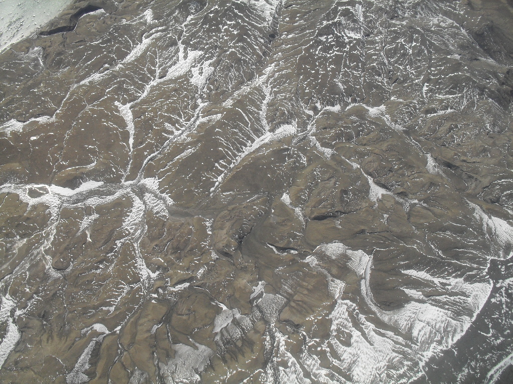 Seymour Island from the air